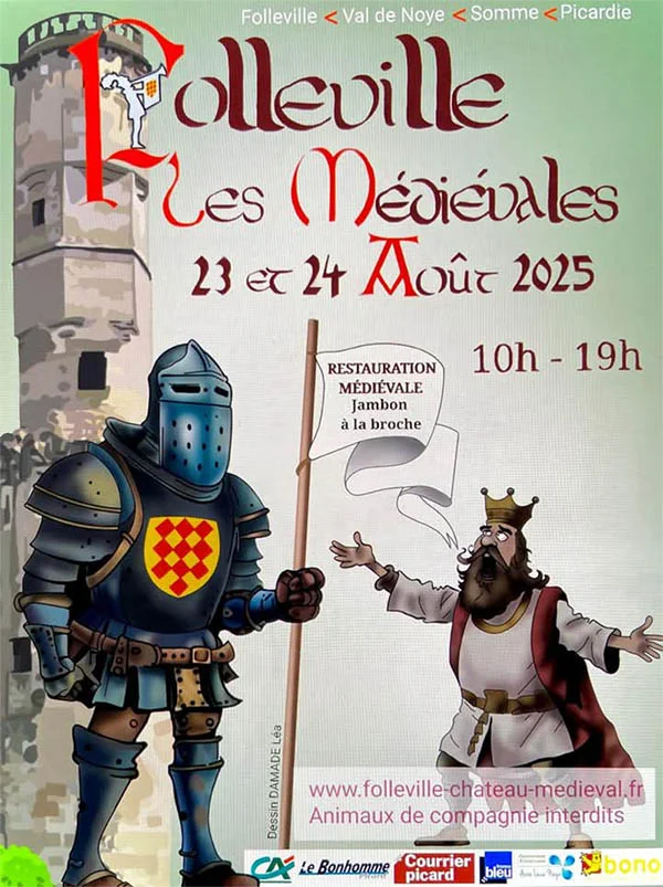 Flyer Les Médiévales de Folleville